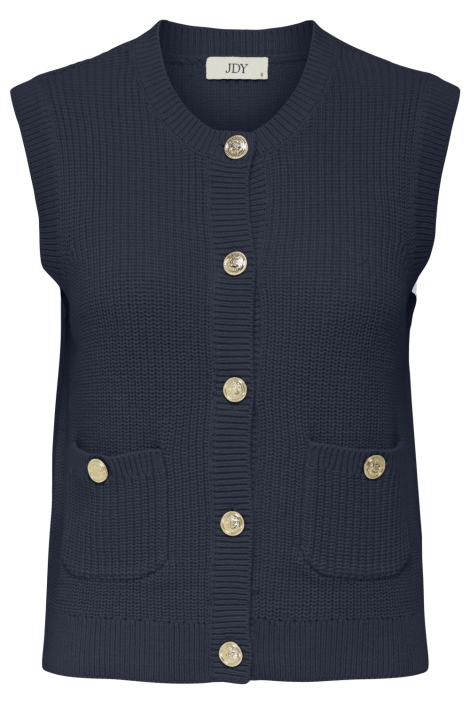 Jacqueline de Yong jdystella s/l o-neck vest knt
